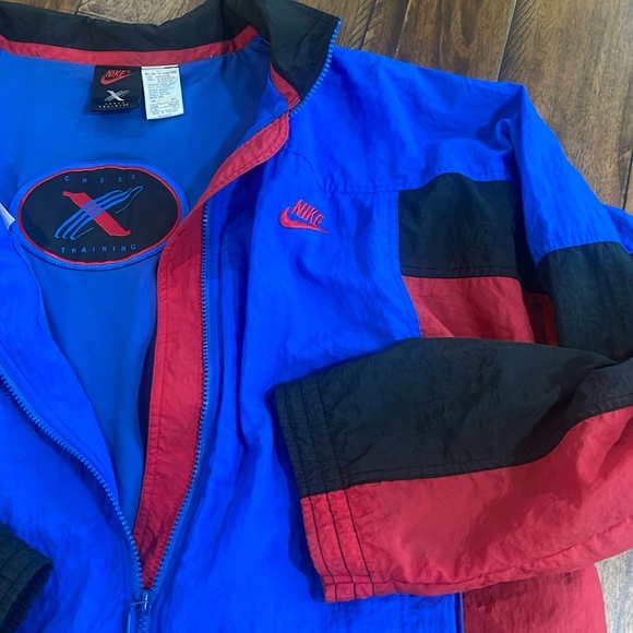 Vintage Nike Jacket XL 90s Colorblock Y2K Streetwear windbreaker cross training - Picture 3 of 16
